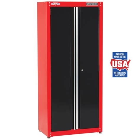 craftsman 2000 steel freestanding garage cabinet in red|CRAFTSMAN 32.